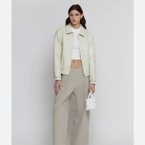 Oak & Fort Vegan Leather Bomber